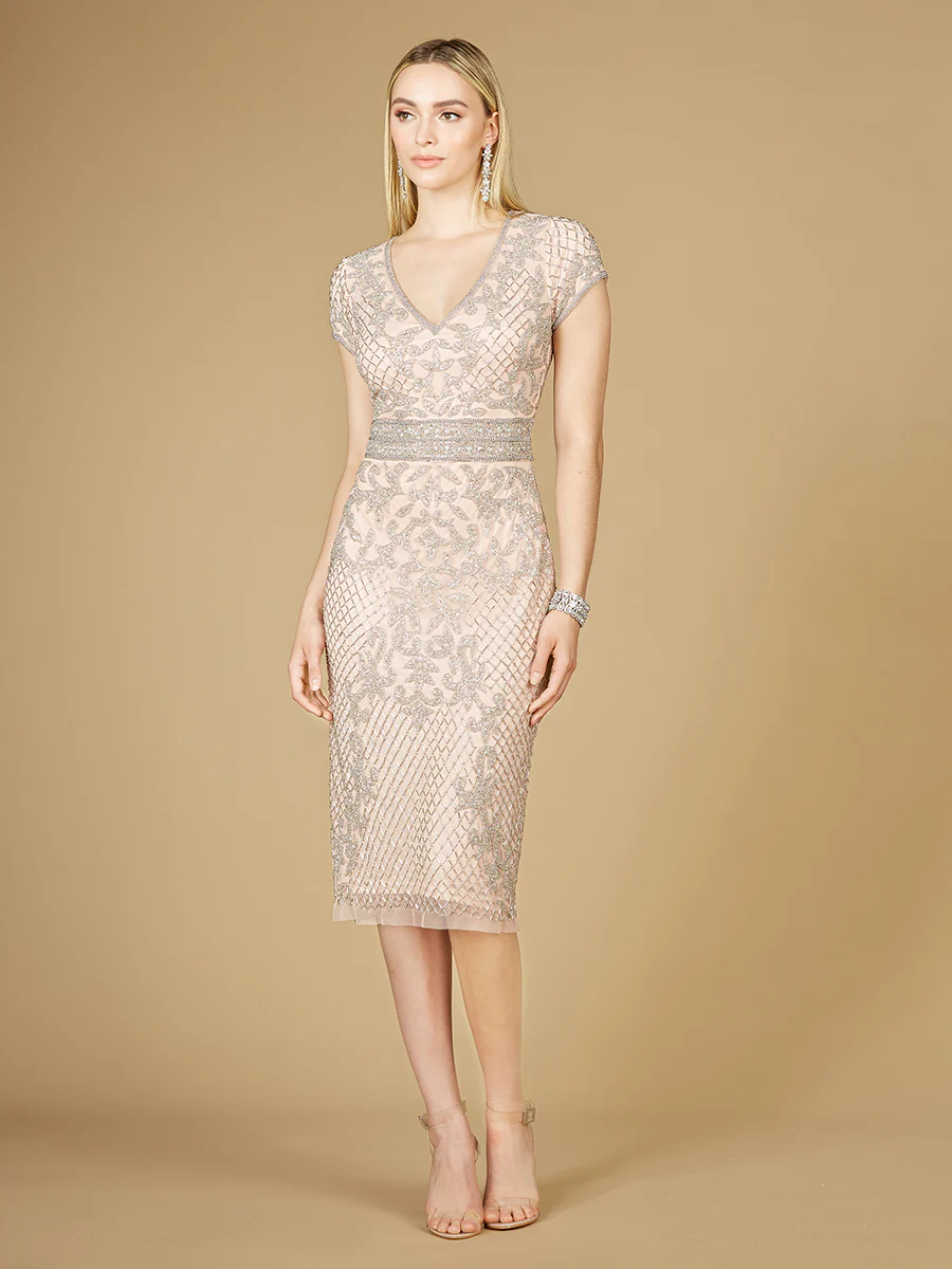 Cap Sleeve Midi Gown - OUTLET - Image 4