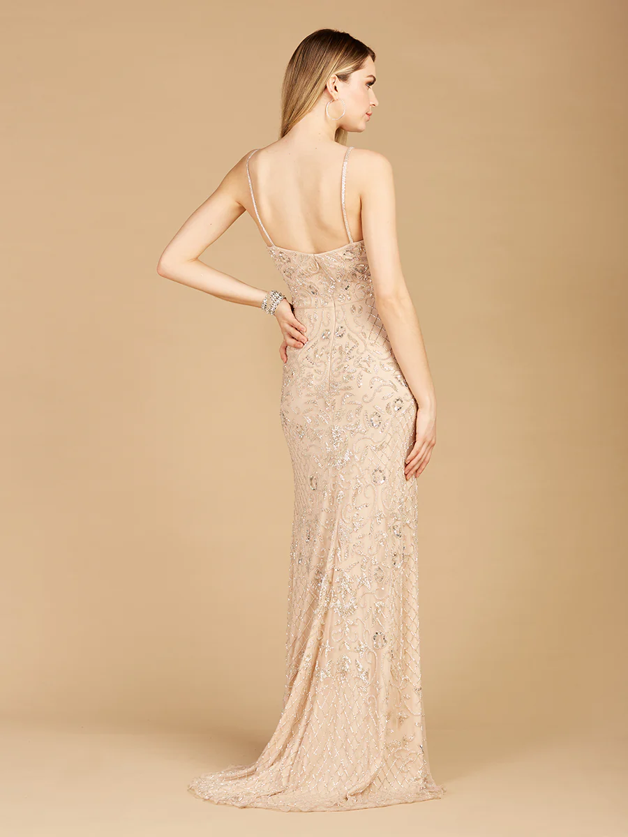 Beaded Tank Dress with Slit  - OUTLET - Image 11