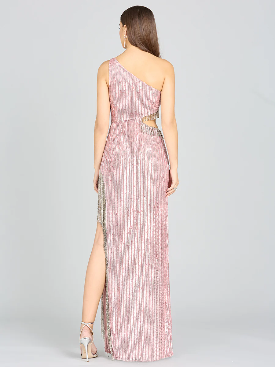 Wendy Beaded Fringe Gown - Image 4
